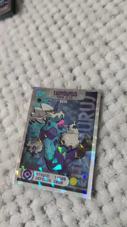 POKEMON EJ VOL. VI #34 THERIAN THUNDURUS 2020 Unova South America TCG FOIL - Image 2