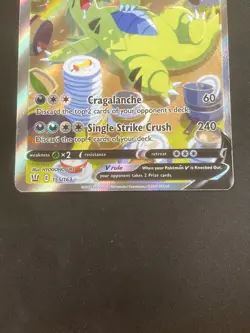 Pokemon TCG Tyranitar V 155/163 Alternative Art Battle Styles Moderately Played - Image 4