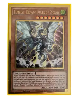 YUGIOH Dragon Ruler Deck Complete 40 - Cards Deck w/ BRAND NEW Sleeves - Image 1