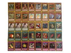 YUGIOH Dragon Ruler Deck Complete 40 - Cards Deck w/ BRAND NEW Sleeves - Image 2