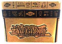 YuGiOH 2021 MEGA TIN! GOLD TIN OF ANCIENT BATTLES “EMPTY” COLLECTOR TIN - Image 4