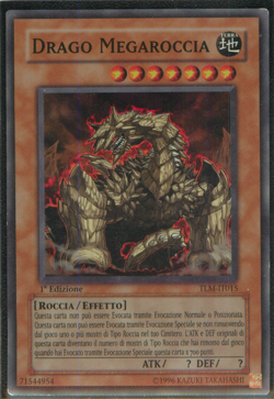 DRAGO MEGAROCCIA • (Megarock Dragon) • Super R • TLM IT015 • 1Ed • Yugioh! - Image 1