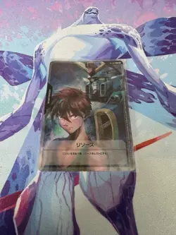 Gundam Card Game RP-001 Heero Yuy Japanese - Image 1