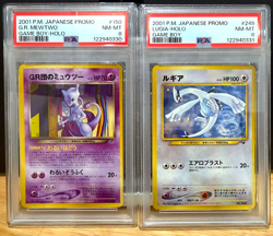 PSA 8 Lugia Mewtwo Gameboy GB Promo Holo 249 150 Holo Pokemon Card Japanese 2001 - Image 1