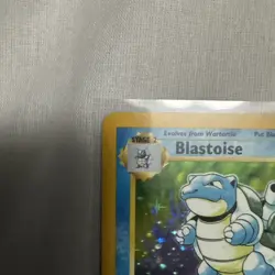 Pokemon TCG Blastoise Holo Card 2/102 Base Set Good Condition WOTC 1999 - Image 2