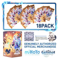 Genuine SHININGSOUL GENSHIN IMPACT Official TCG Booster Box Anime Game Card - Image 1