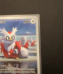 Pokemon TCG Mega Evolution Delibird 152/132 Illustration Rare Card English NM - Image 4