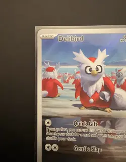 Pokemon TCG Mega Evolution Delibird 152/132 Illustration Rare Card English NM - Image 5