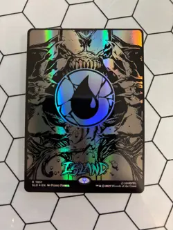 MTG | Spider-man Secret Lair | Venom Island (1951) | 🙌🏼🌟Raised Foil 🌟🙌🏼 - Image 1