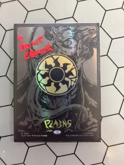 MTG | Spider-man SL | Venom Plains (1950) | 🙌🏼🌟Raised Foil 🌟🙌🏼 (MISPRINT) - Image 2