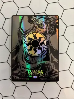 MTG | Spider-man Secret Lair | Venom Plains (1950) | 🙌🏼🌟Raised Foil 🌟🙌🏼 - Image 1