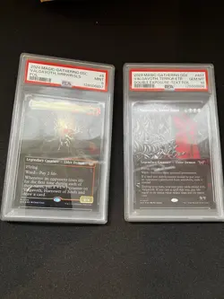MTG Card - PSA 9, MTG Card - PSA 10, PSA Card Protectors (Black, Set of 2), Poke - Image 1