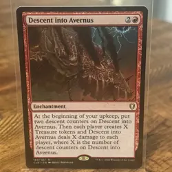 1x MTG Descent into Avernus - Battle for Baldur's Gate (CLB) #169 - MTG NM - Image 1