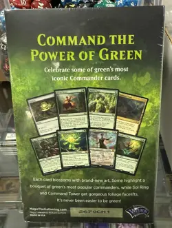MTG Commander Collection: Green Edition New, Sealed (2020 WotC Hasbro) Staples! - Image 2