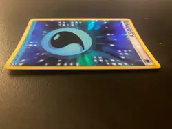 2007 Pokemon Water Energy 105/108 Reverse Holo Lightly Played Slight Curl - Image 3