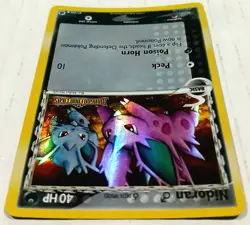 Pokemon TCG Nidoran 57/101 Dragon Frontiers Stampd Reverse Holo Delta Species NM - Image 5