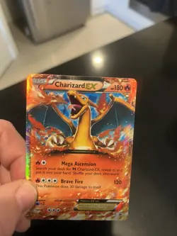 Pokemon TCG Cards Charizard EX XY17 Black Star Promo Holo NM (Standard Size) - Image 5