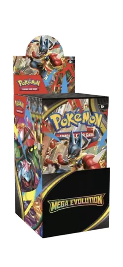 Pokemon Mega Evolution Half Booster Box - 18 Packs - New & Sealed ✅ - Image 1