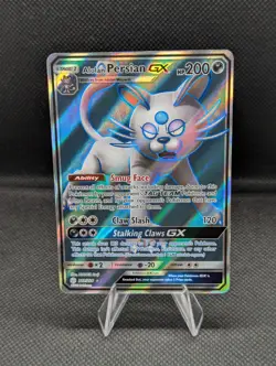 Pokemon TCG Alolan Persian GX Cosmic Eclipse 219/236 (NM) - Image 1