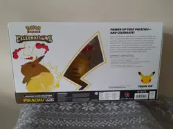 Pokemon Celebrations Premium Figure Collection Pikachu Vmax Box New Sealed - Image 2