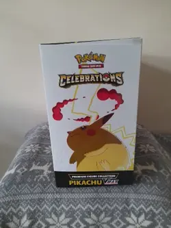 Pokemon Celebrations Premium Figure Collection Pikachu Vmax Box New Sealed - Image 3