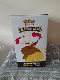 Pokemon Celebrations Premium Figure Collection Pikachu Vmax Box New Sealed - Image 4