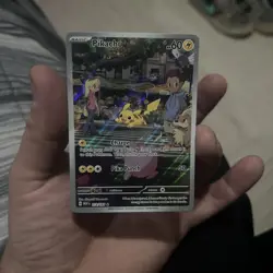 Pokemon TCG S&V 151 Pikachu 173/165 Illustration Rare NM STUNNING 💎 - Image 1