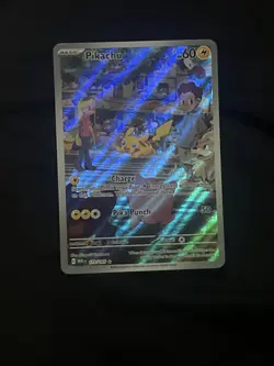 Pokemon TCG S&V 151 Pikachu 173/165 Illustration Rare NM STUNNING 💎 - Image 3