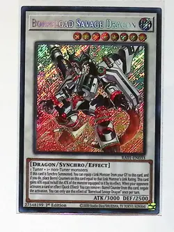 Borreload Savage Dragon - RA01-EN033 - Secret Rare - 1st Edition Yugioh - Image 1