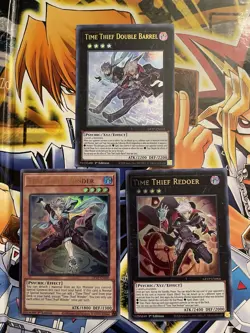 Lot Of 3 Time Thief Cards GFTP Yugioh Ultra Rare NM - Image 1