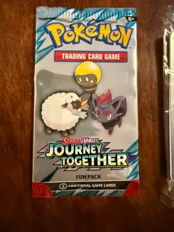 POKEMON TCG MEGA EVOLUTIONS YVETAL HOLO PROMO CARD + SCARLET & VIOLET FUN PACK - Image 4