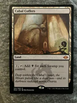 Magic the Gathering Cabal Coffers Mythic Card 301/303 Modern Horizons 2 - Image 1