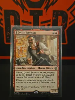 J. Jonah Jameson - 81 - SPM - NM - MTG Magic the Gathering - Image 1