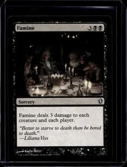 Famine [Commander 2013] Magic MTG LP - Image 1