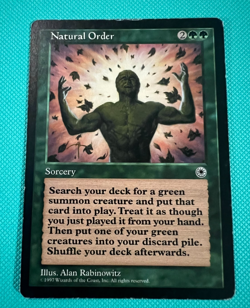 Natural Order - Portal - MTG - Magic the Gathering - Image 1