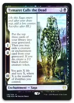 Tymaret Calls the Dead #118 (Foil) (NM) Prerelease Cards PRE Magic MTG - Image 1