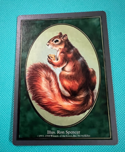 Squirrel Token - Unglued - MTG - Magic the Gathering - Image 1