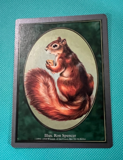 Squirrel Token - Unglued - MTG - Magic the Gathering - Image 2