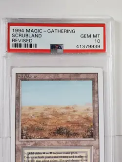 MTG RV Scrubland (Word PSA 10 GEM MINT) - Image 2