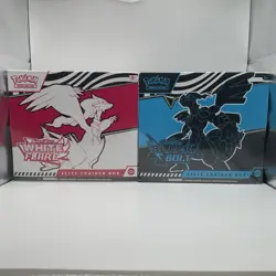 Pokemon Black Bolt & White Flare Elite Trainer Box Factory Sealed 2 Pack ETB #2 - Image 1