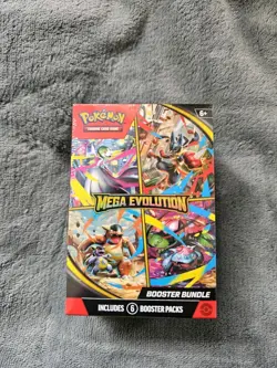 Pokemon TCG: Mega Evolution Booster Bundle 6 Booster Pack - Image 1