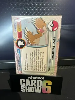 Topps Pokemon 22 Fearow Blue Label NM - Image 2