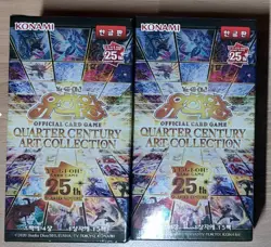 YuGiOh Quarter Century Art Collection QCAC-KR Korean Booster Box 15 Packs New - Image 5