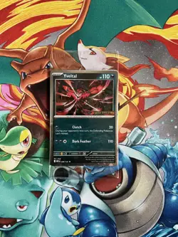 Pokemon TCG Yveltal 088/132 Stamped Mega Evolutions Promo Card Sealed NM - Image 1
