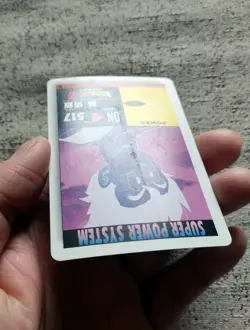 Dragon ball Amada PP card diamond semi holo prism part 22 no. 977 normal kira - Image 4