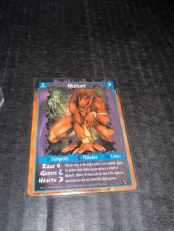 Rage CCG Mizrait Card White Wolf Werewolf Trading Card Game - Image 1