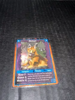 Rage CCG Mizrait Card White Wolf Werewolf Trading Card Game - Image 2