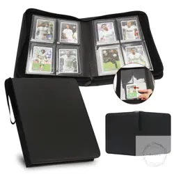 Toploader Binder Top Loader Card Storage Holds 96 Cards 4 Pocket Top Loader Card - Image 1