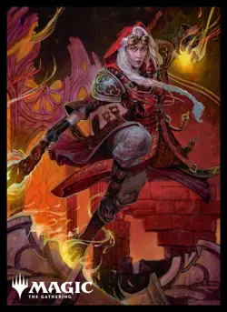 Magic: The Gathering Players Card Sleeve "Dominaria of Unity" "Yaya, Fiery Negot - Image 1