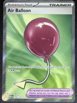 Air Balloon 166/132 Full Art Mega Evolution Pokemon Card TCG NM - Image 1